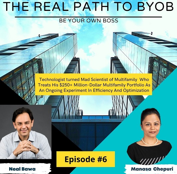 Episode 6 : Technologist turned Mad Scientist of Multi Family who Treats His $250+ Million-Dollar Multifamily Portfolio As An Ongoing Experiment In Efficiency And Optimization.