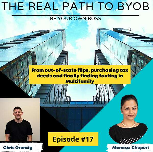Episode 17:From out-of-state flips, purchasing tax deeds and finally finding footing in Multifamily